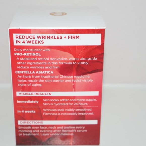 L’Oreal Revitalift Anti-Wrinkle + Firming Moisturizer – 1.7 oz – New - Picture 4 of 7